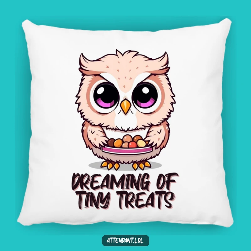 Funny Owl Pillow: Cozy Curious Owl Treat Design, A Soft and Hilarious Funny Gift!