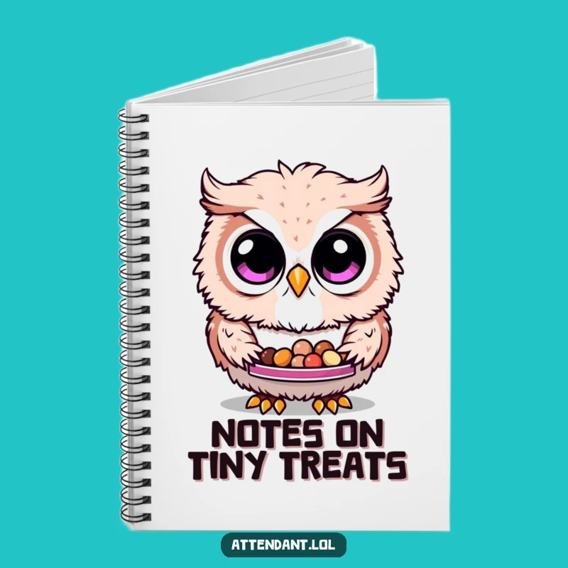 Funny Owl Notebook: Curious Owl Treats Diary, The Perfect Funny Gift for Note-Takers!